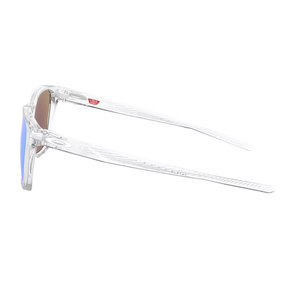 Óculos Oakley Ojector Prizm Sapphire Polished Clear Branco 3