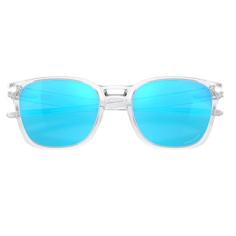 Óculos Oakley Ojector Prizm Sapphire Polished Clear Branco 5