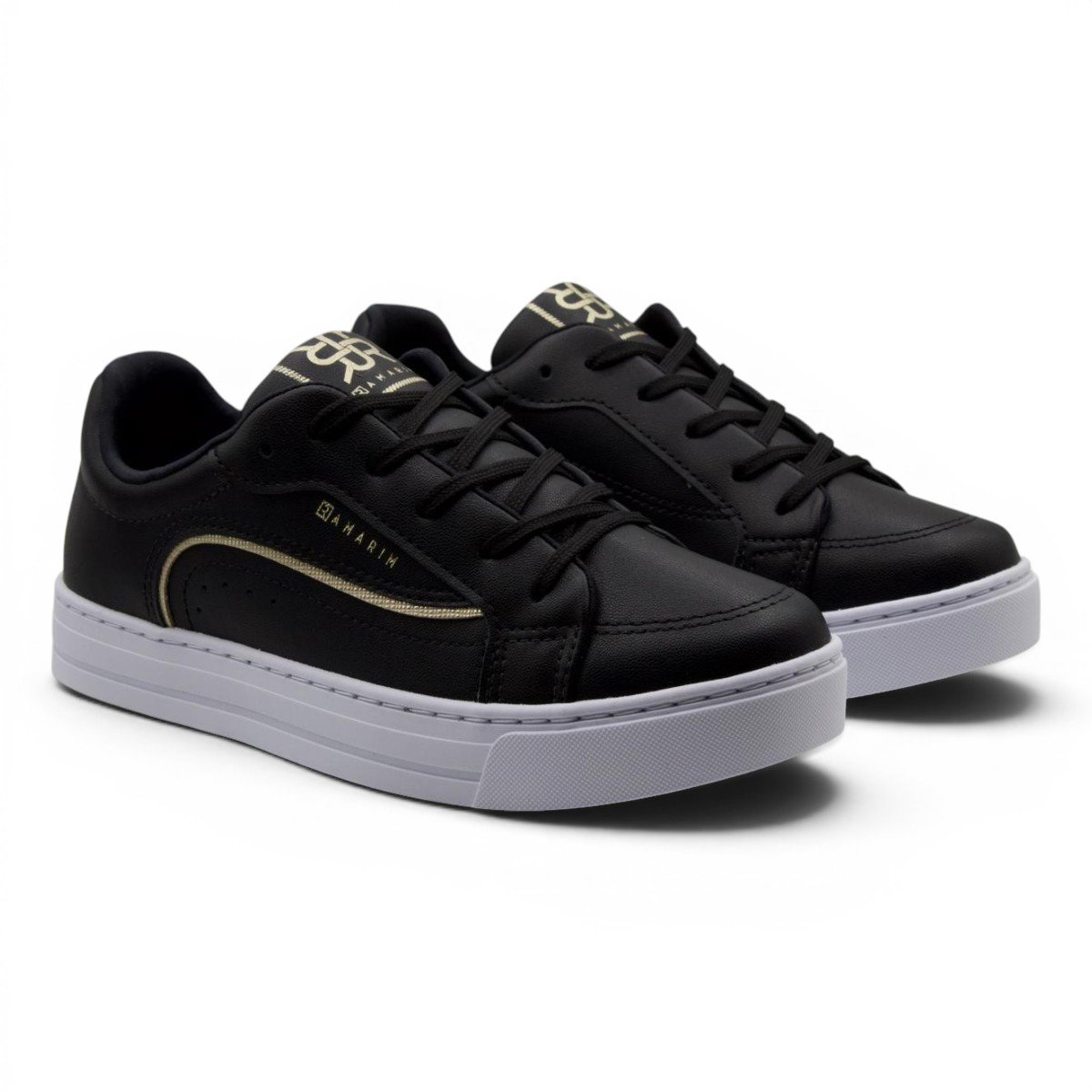 Tênis Casual Feminino Ramarim 26-99204 Preto/Branco 5