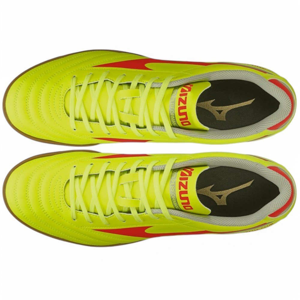 Chuteira Futsal Mizuno Morelia Club In Amarelo 2
