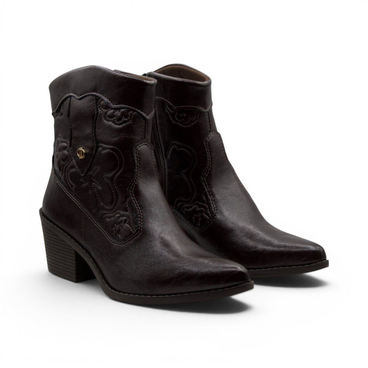 Bota Feminina Cano Curto Dakota D2762 Café 5
