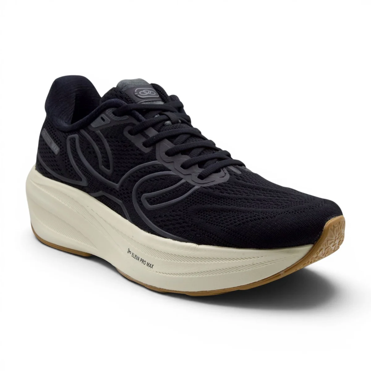 Tênis de Corrida Masculino Olympikus Corre Max Preto/Branco 2