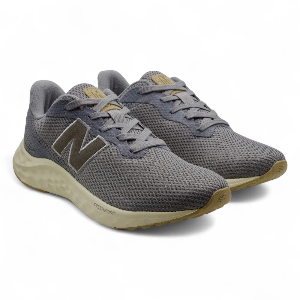 Tênis Masculino New Balance Arishiv4 Cinza/Branco 5