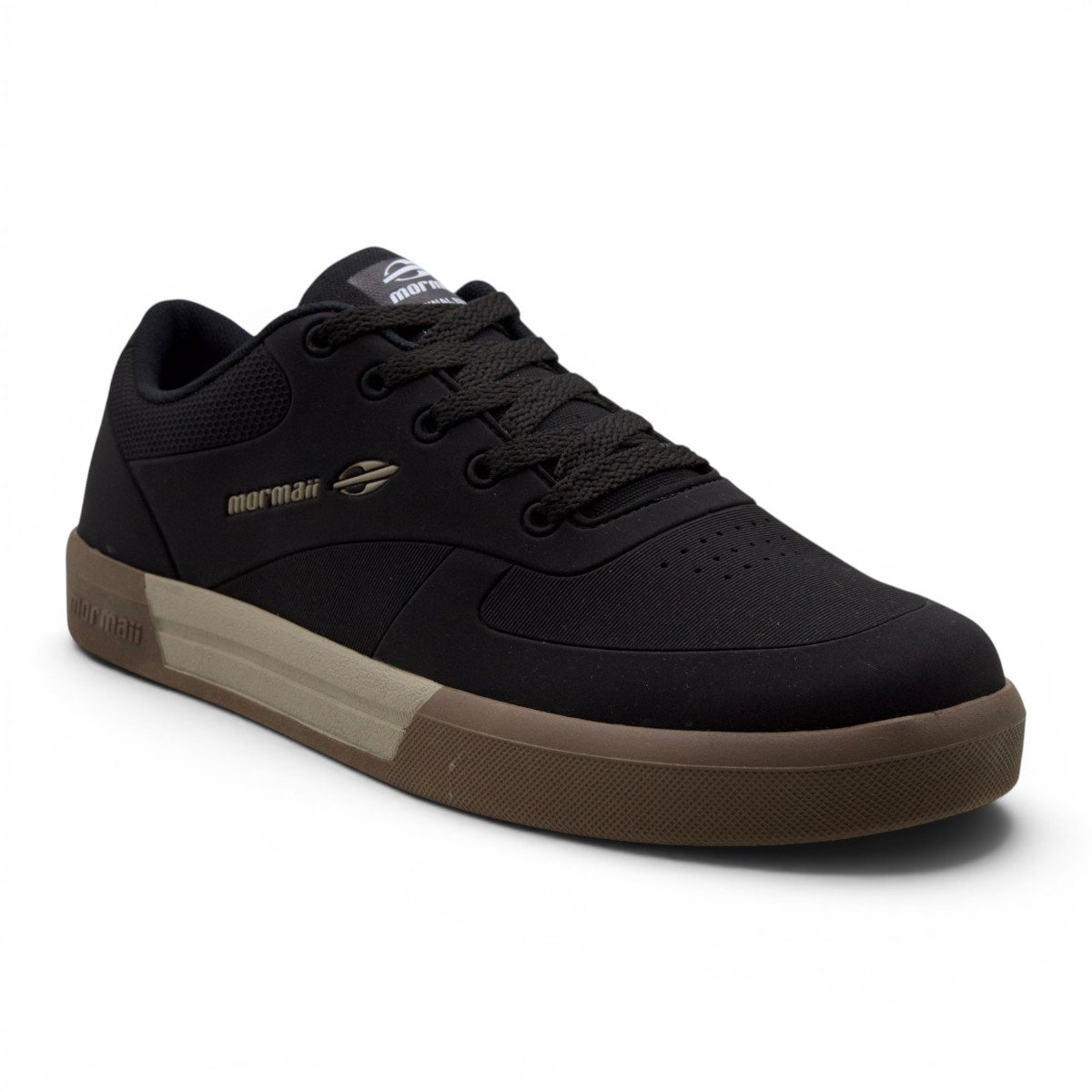 Tênis Casual Masculino Mormaii Urban Smash Preto/Caramelo 2