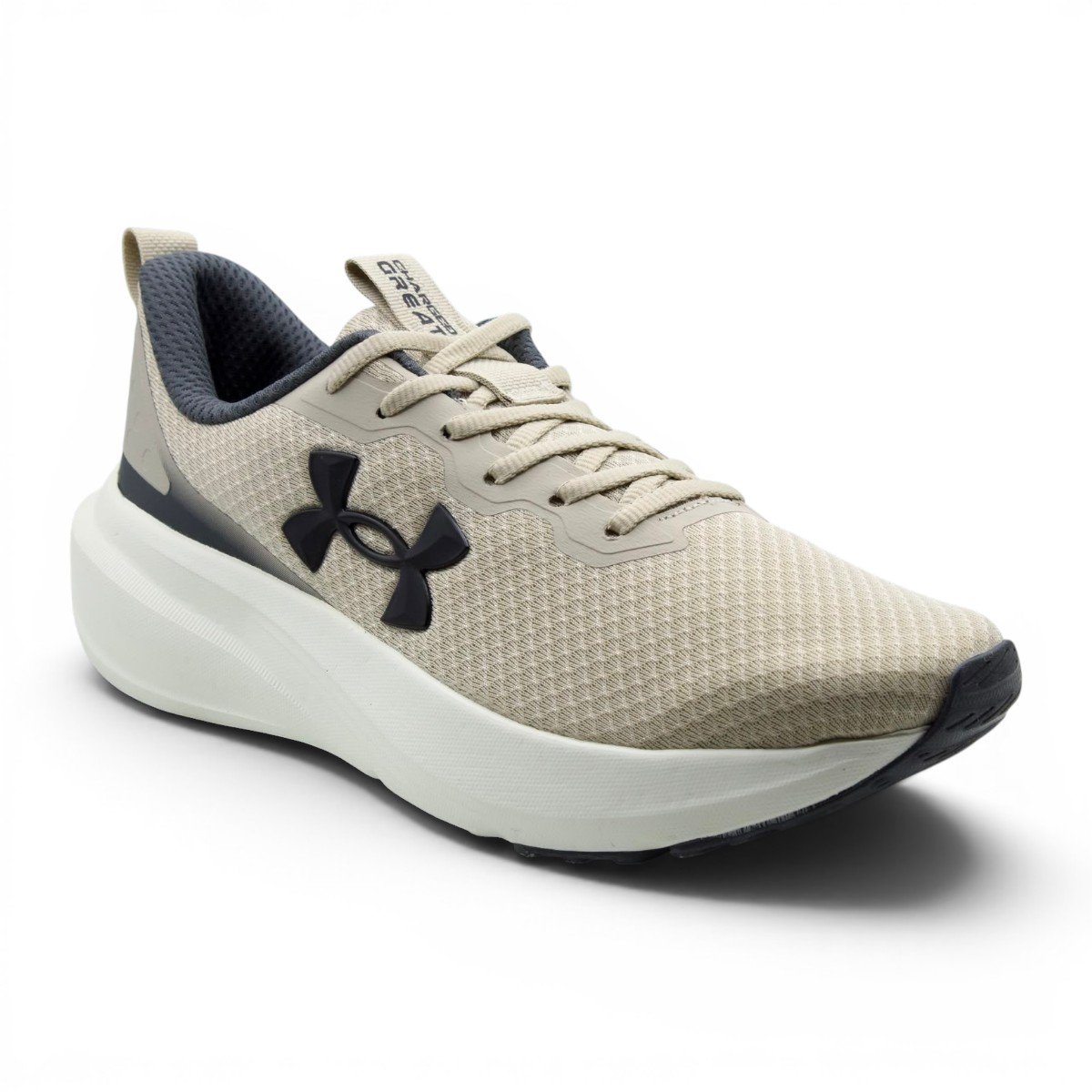 Tênis de Corrida Masculino Under Armour Great Bege 2