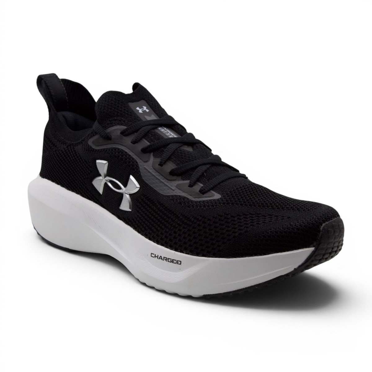 Tênis de Corrida Feminino Under Armour Ch Slight 3 Preto 2