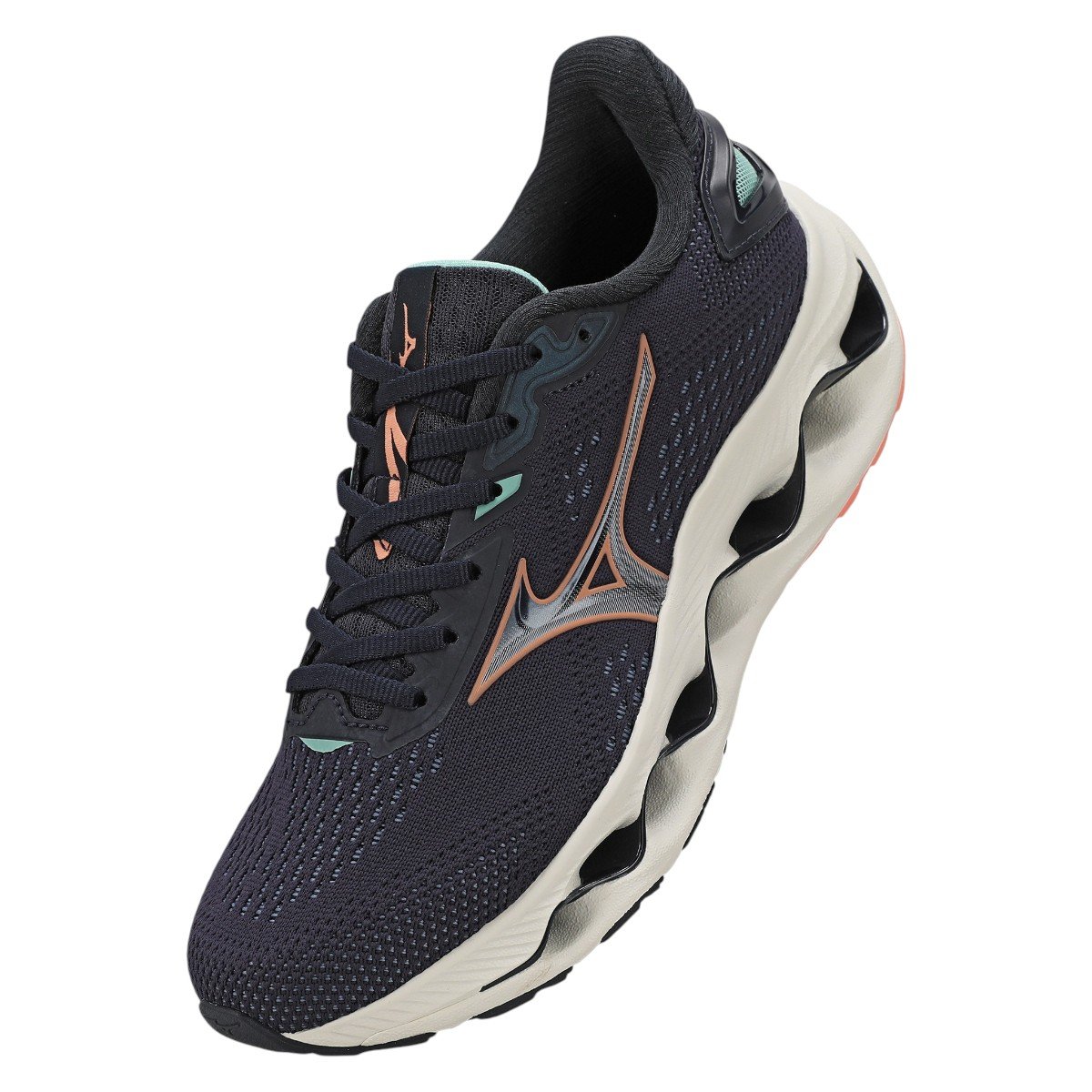 Tênis de Corrida Feminino Mizuno Wave Legend 5 Marinho 2