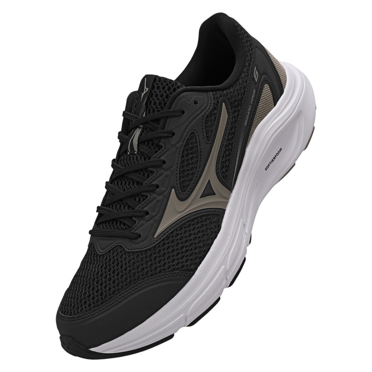 Tênis de Corrida Masculino Mizuno Hawk 6 Preto 2