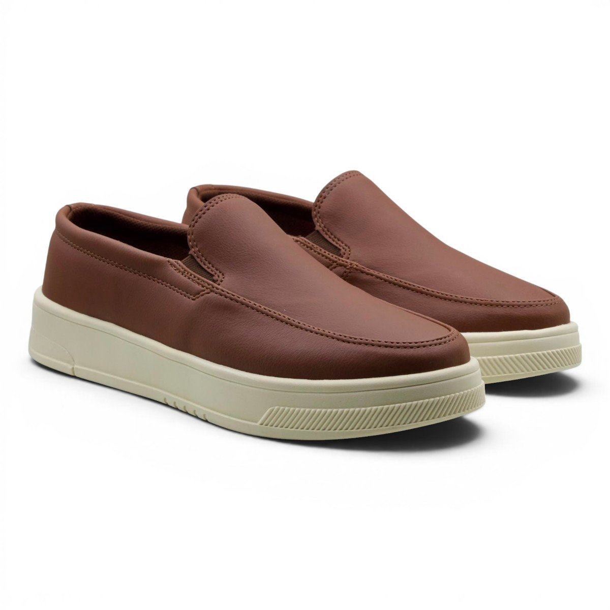 Mocassim Casual Masculino Sound Si477 Marrom 5