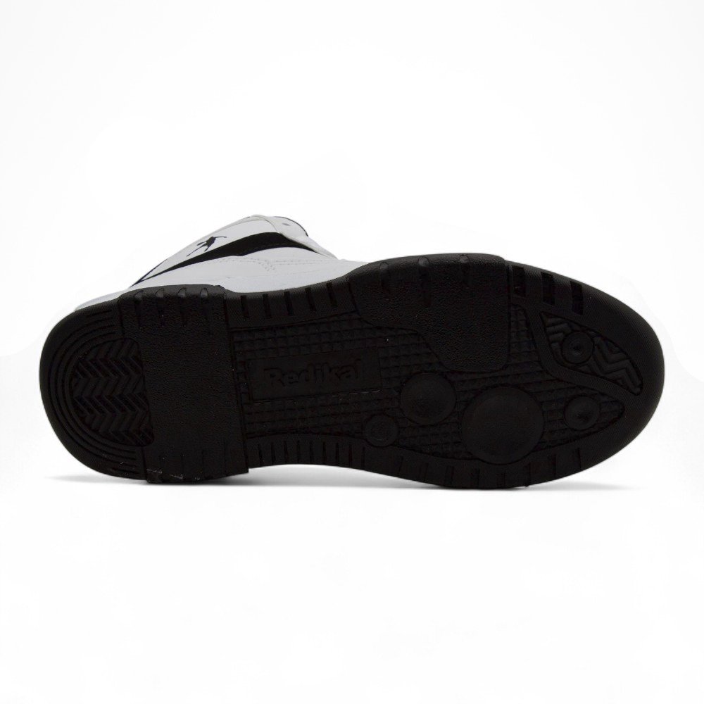 Tênis Botinha Casual Masculino Redikal RKB679 Branco/Preto 4