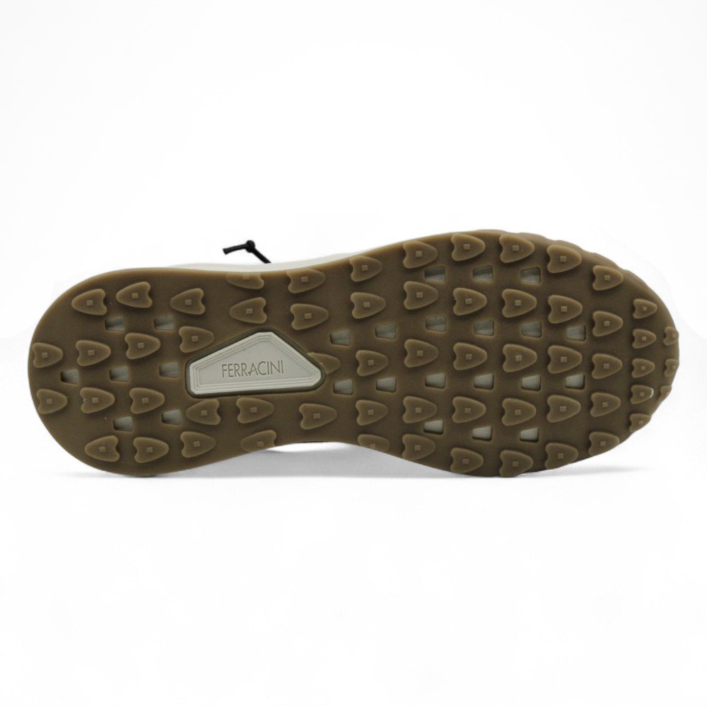 Tênis Casual Masculino Couro Ferracini Ducati FR 1691 Preto/Branco 4