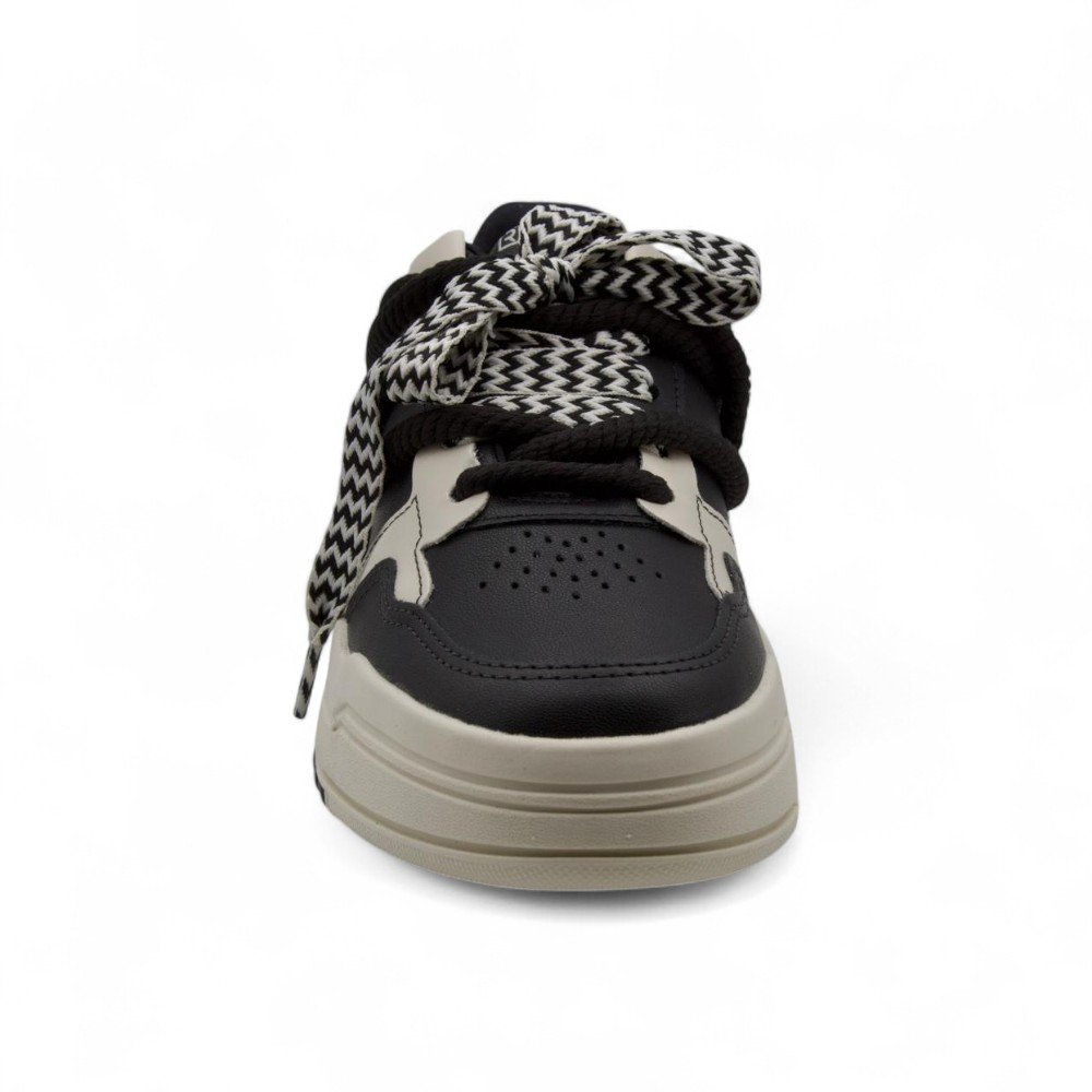 Tênis Casual Feminino Ramarim 25-94204 Preto/Branco 3