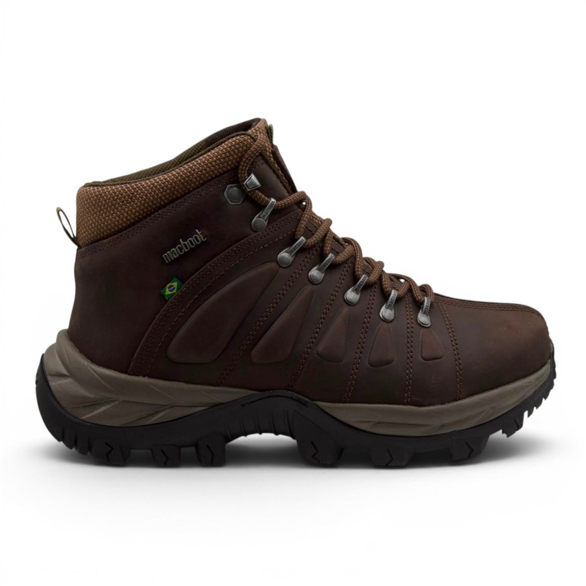 Bota Coturno Couro Adventure Masculino Macboot Uirapuru 22