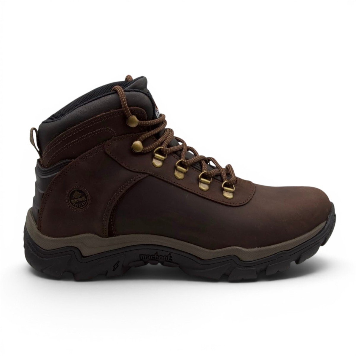 Bota Coturno Couro Adventure Masculina Macboot Sanhasso 02