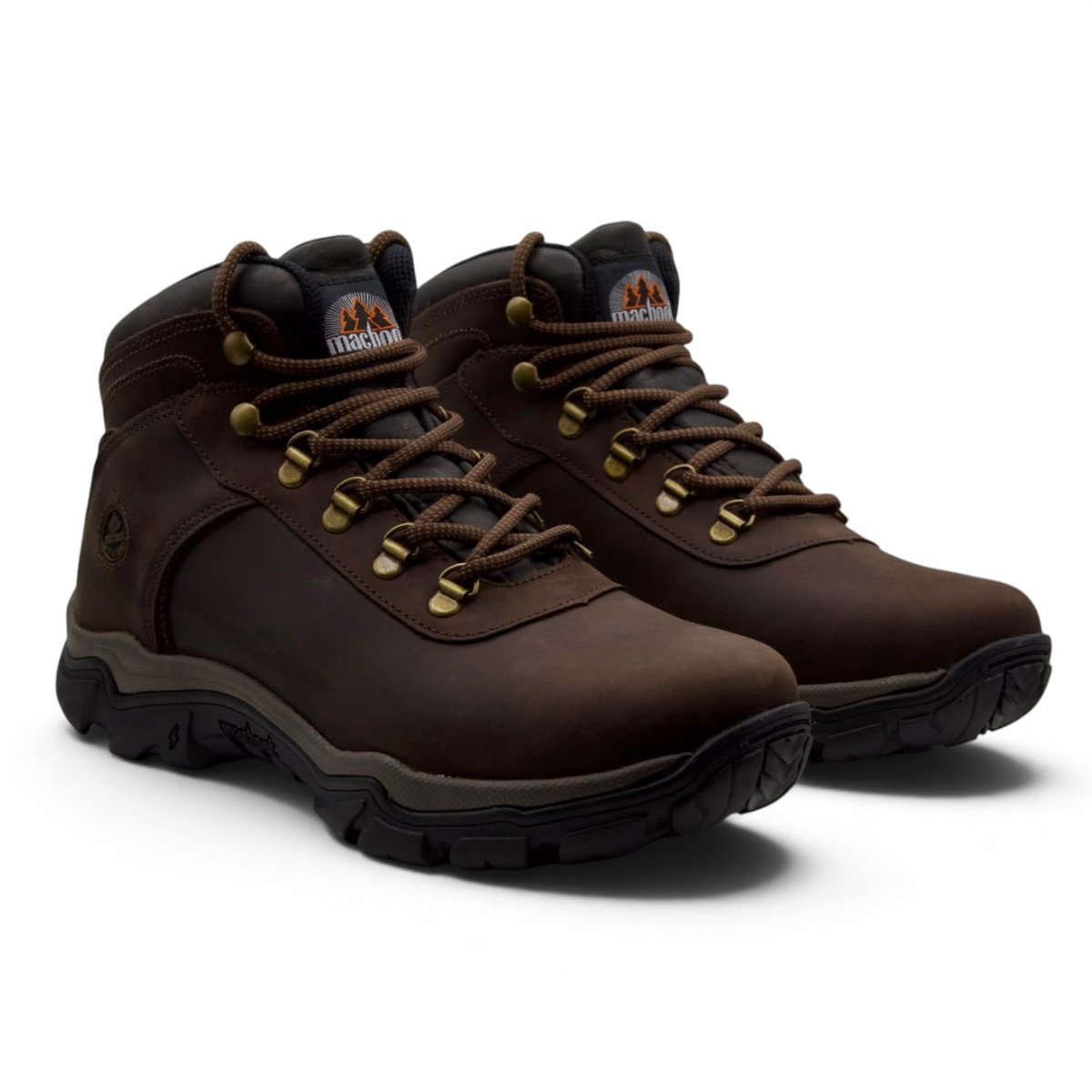 Bota Coturno Couro Adventure Masculina Macboot Sanhasso 02 Café 5