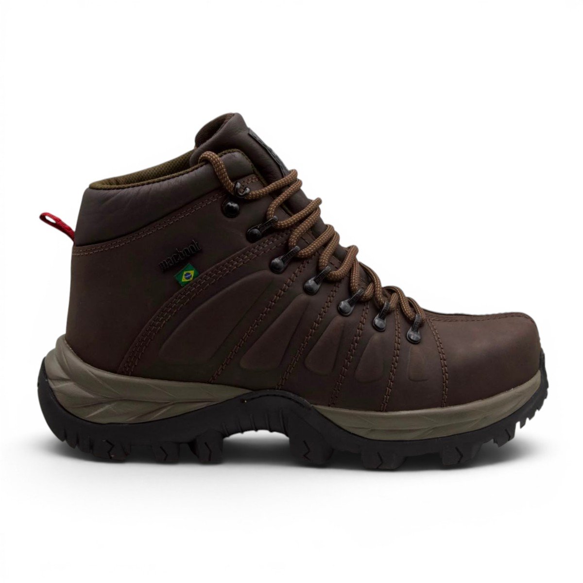 Bota Coturno Couro Adventure Masculino Macboot Uirapuru 06