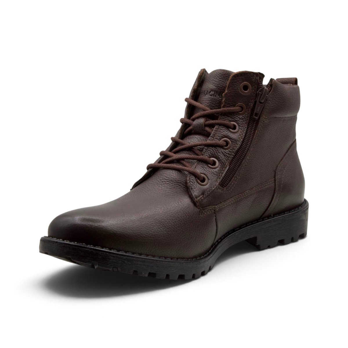 Coturno de Couro Social Masculino Ferracini Cross 9955 Marrom 5