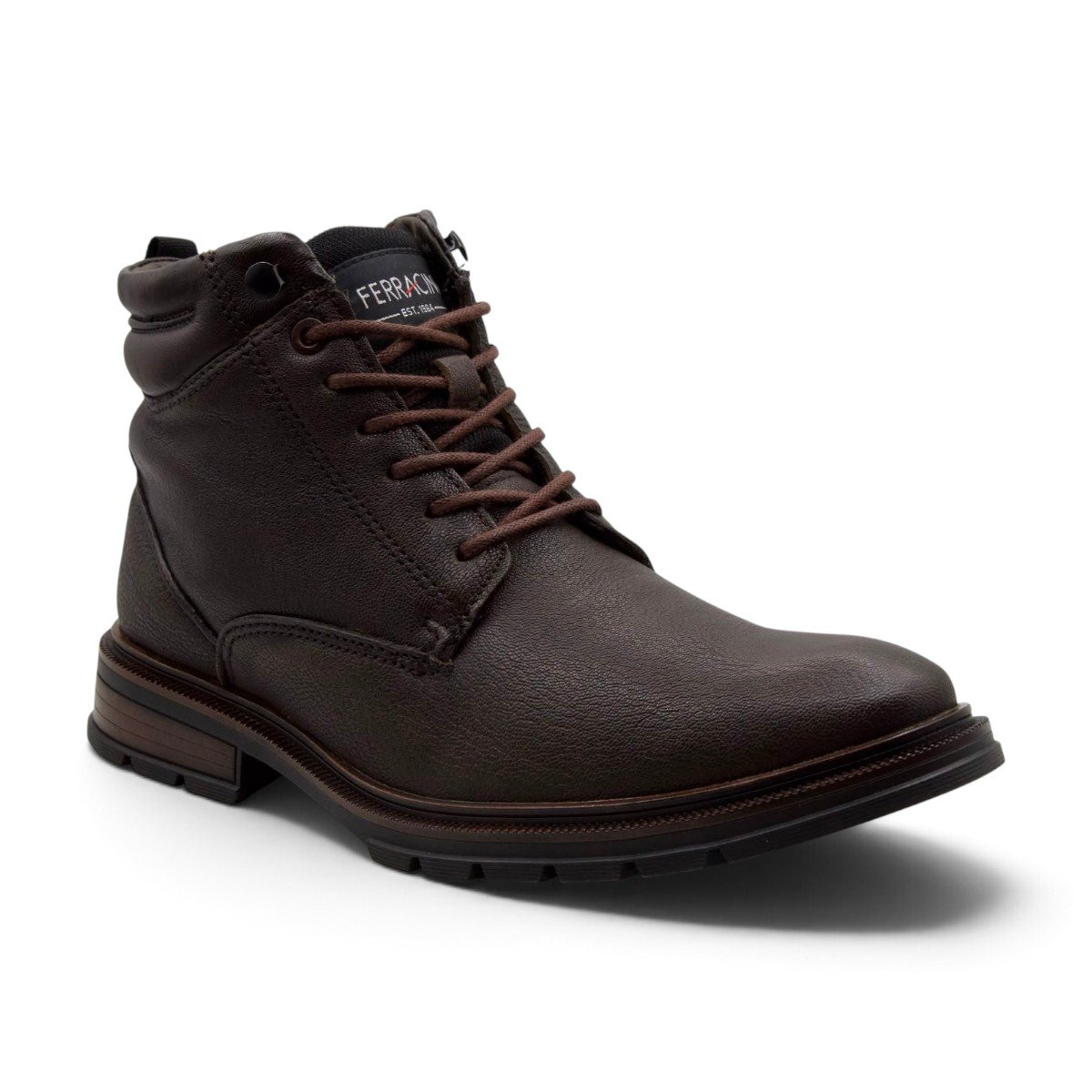 Coturno de Couro Social Masculino Ferracini Columbia 8640 Marrom 2