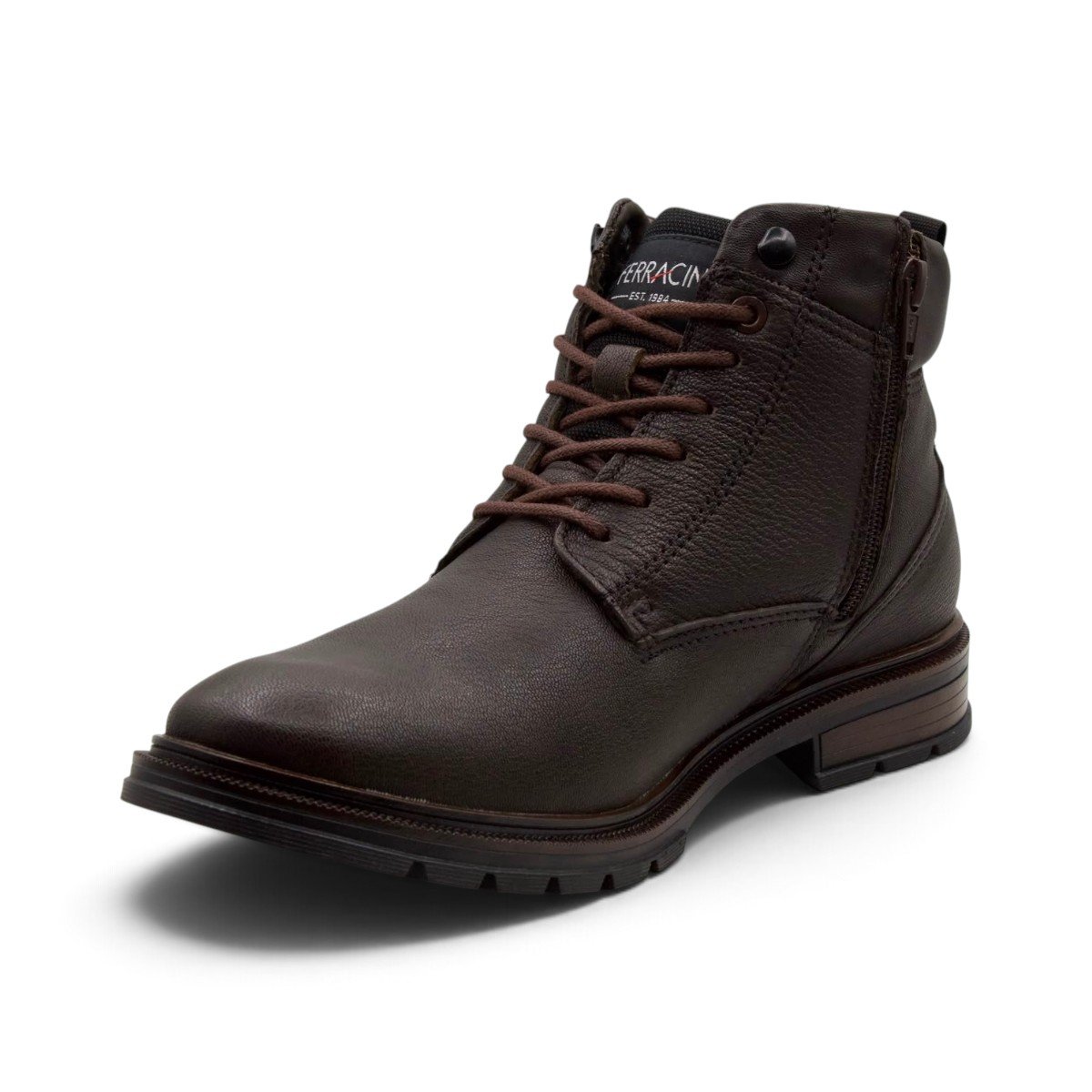 Coturno de Couro Social Masculino Ferracini Columbia 8640 Marrom 5