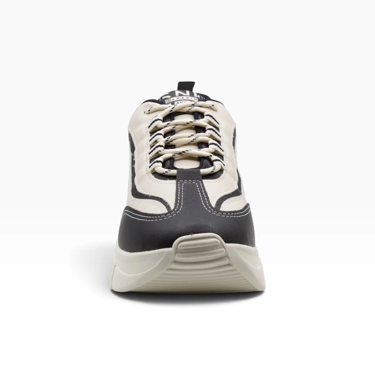 Tênis Chunky Casual Feminino Ramarim 26-80202 Preto/Bege 3