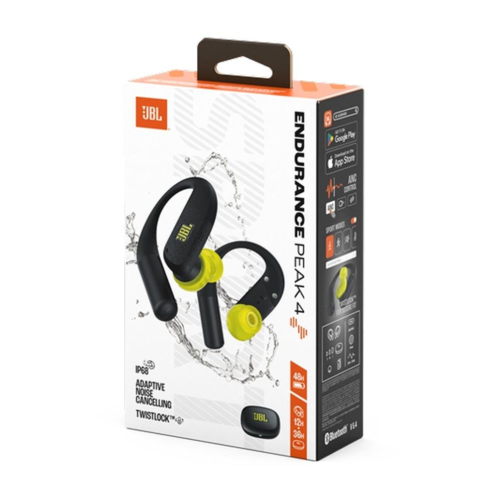 JBL Endurance Peak 4, Fone de Ouvido Bluetooth, Preto Preto 8