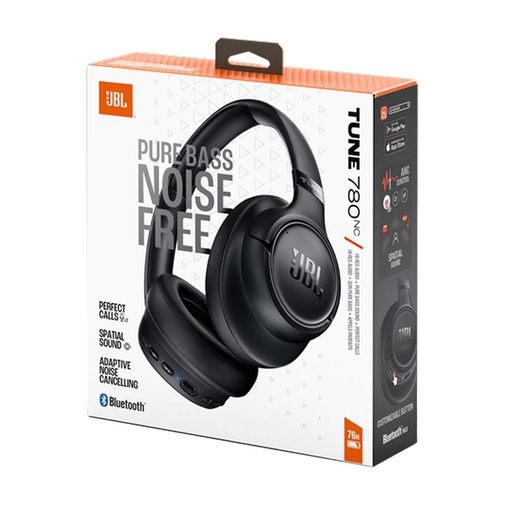 JBL Tune 780NC, Fone de Ouvido Bluetooth, Preto Preto 10