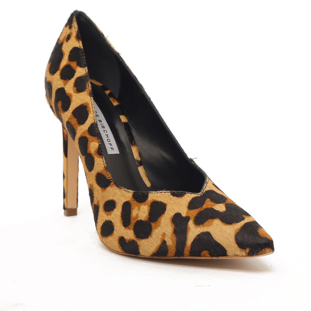 Scarpin Jorge Bischoff Salto Alto Fino Estampado Onça 2