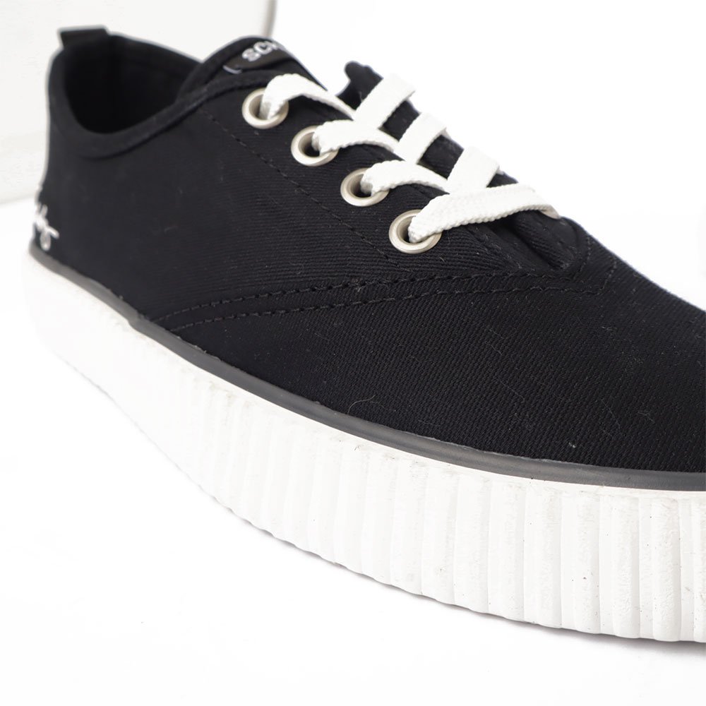 Tênis Feminino Schutz Sola Baixa Cadarço Preto 8