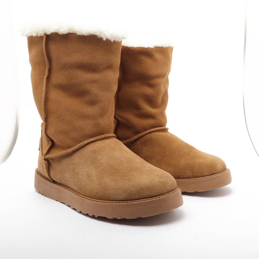 Bota Feminina Belluno Uggy Pelinho Caramelo 5