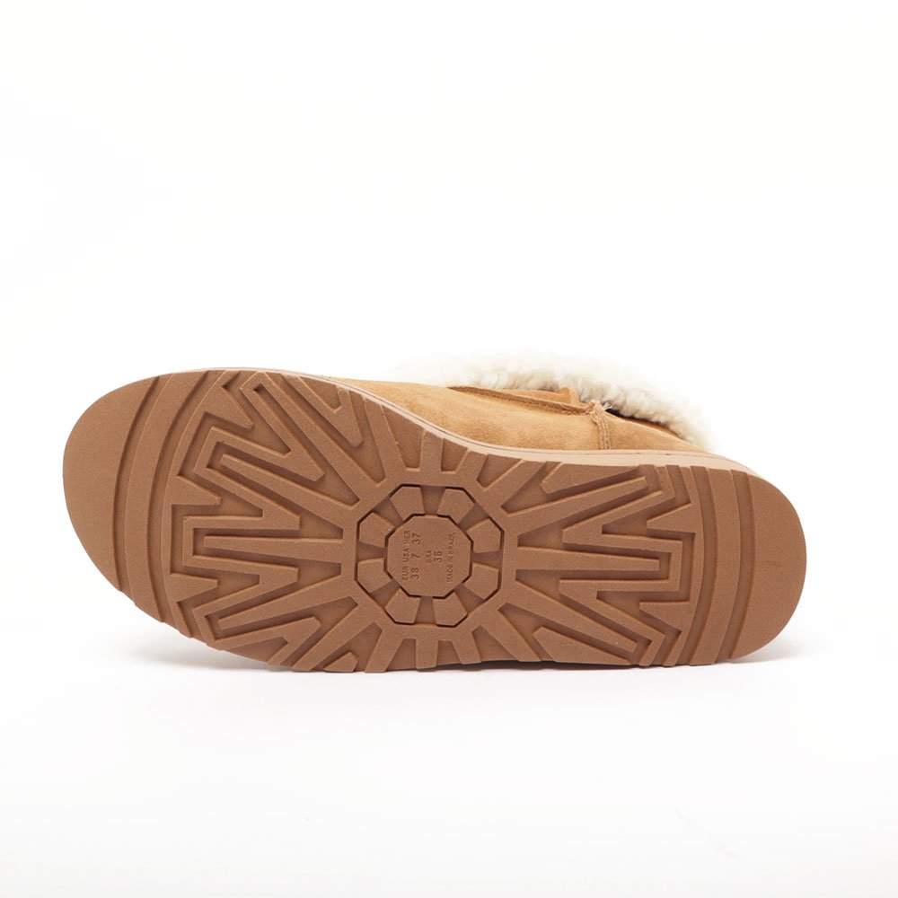 Bota Feminina Belluno Uggy Pelinho Caramelo 8