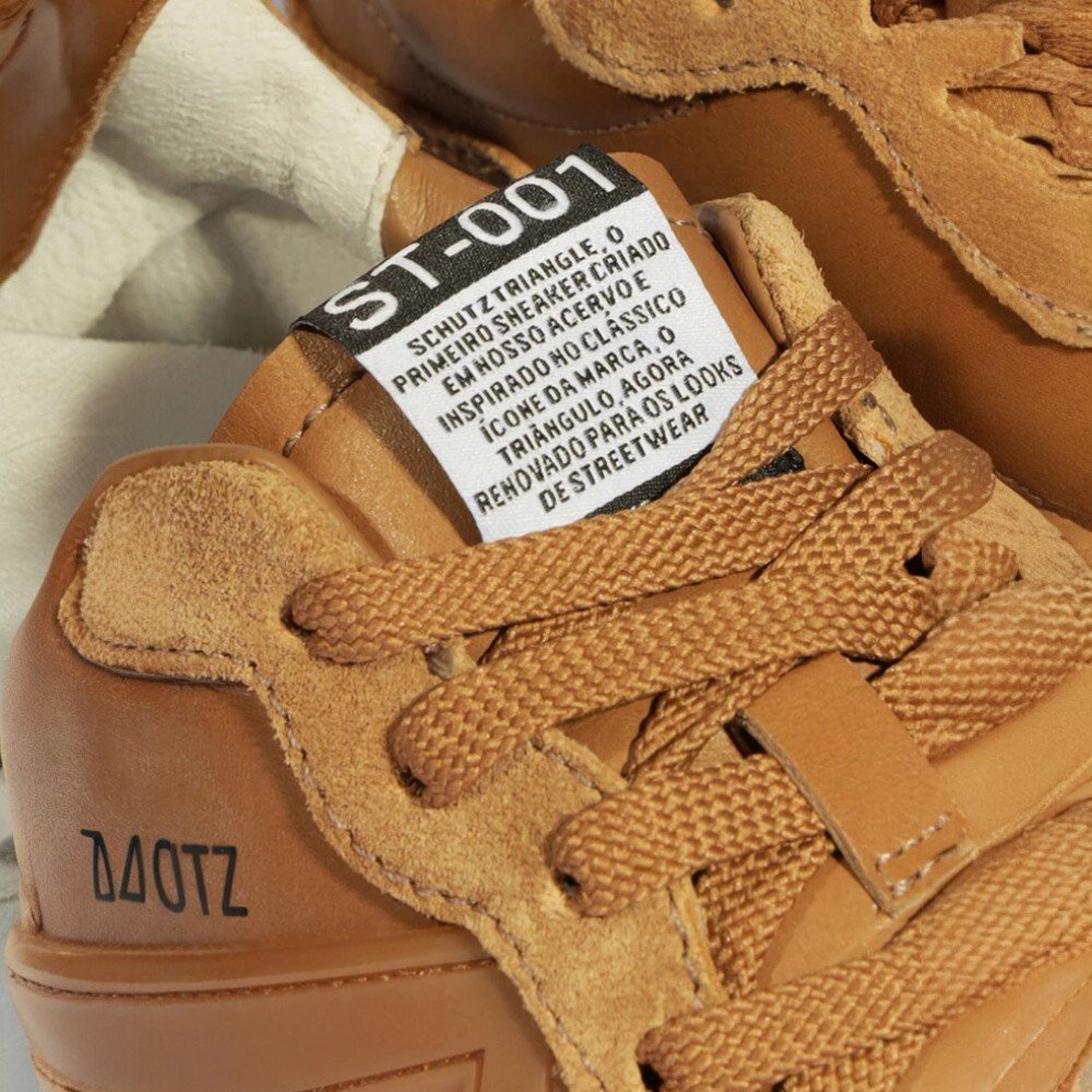 Tênis Feminino Schutz Couro Caramelo 6