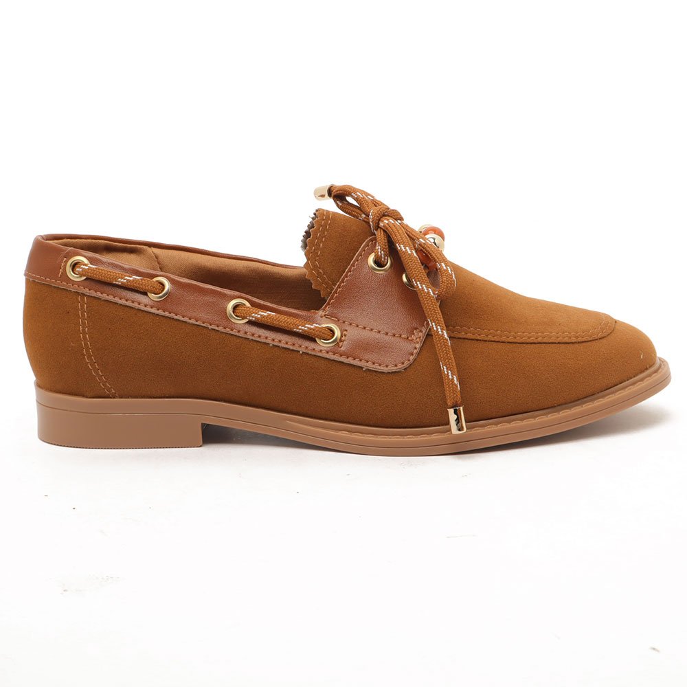 Mocassim Sapato Da Corte Bico Oval Cadarço