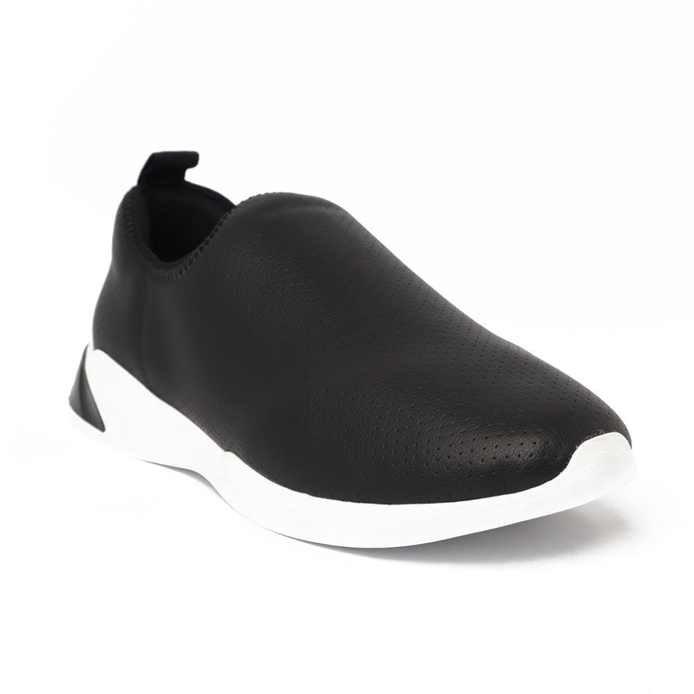 Tênis Feminino Sapato Da Corte Slip On Preto 2