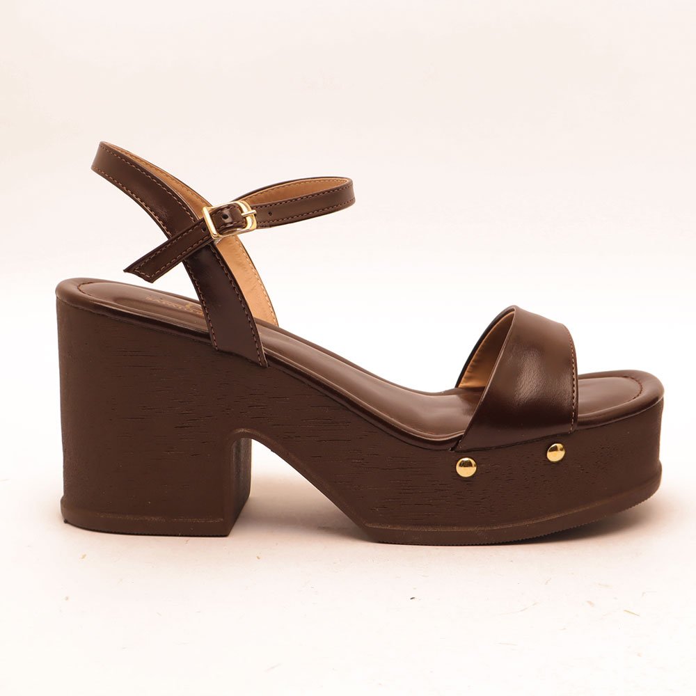 Sandália Sapato da Corte Salto Alto Clog