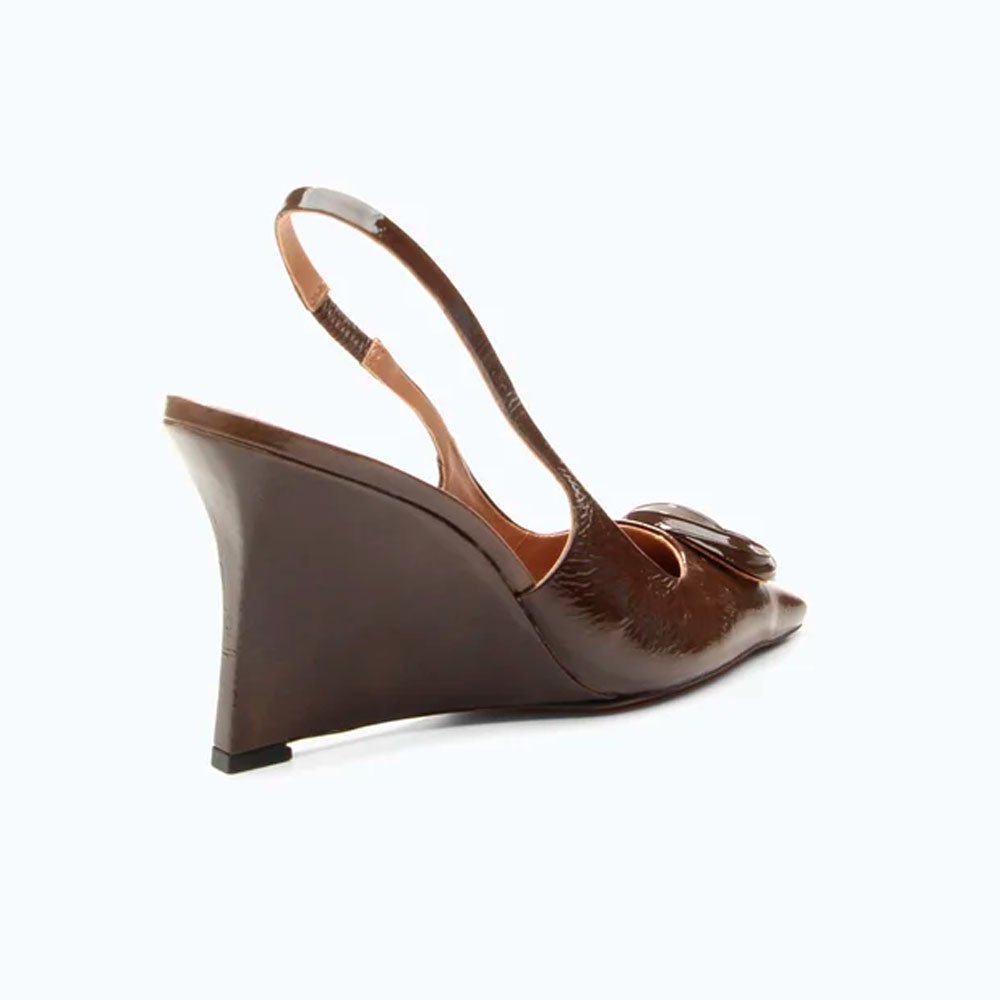 Slingback Vicenza Anabela Perry Marrom 5