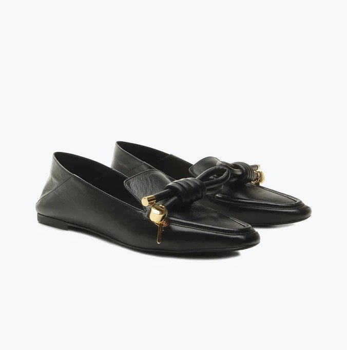 Mocassim Vicenza Europa Couro Preto 4
