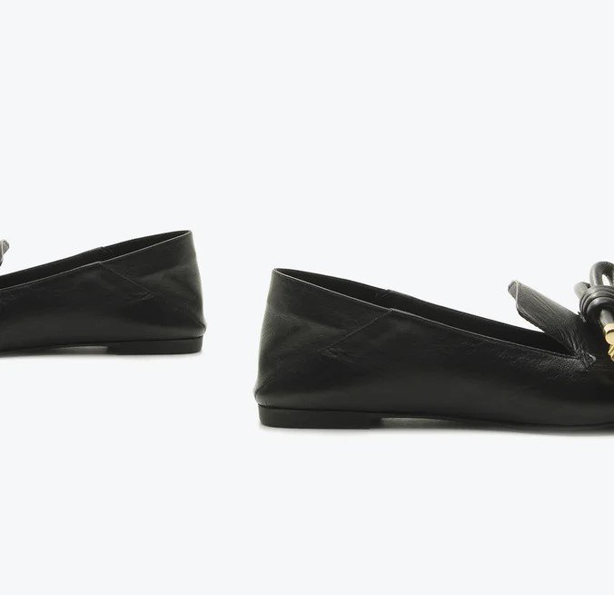 Mocassim Vicenza Europa Couro Preto 6