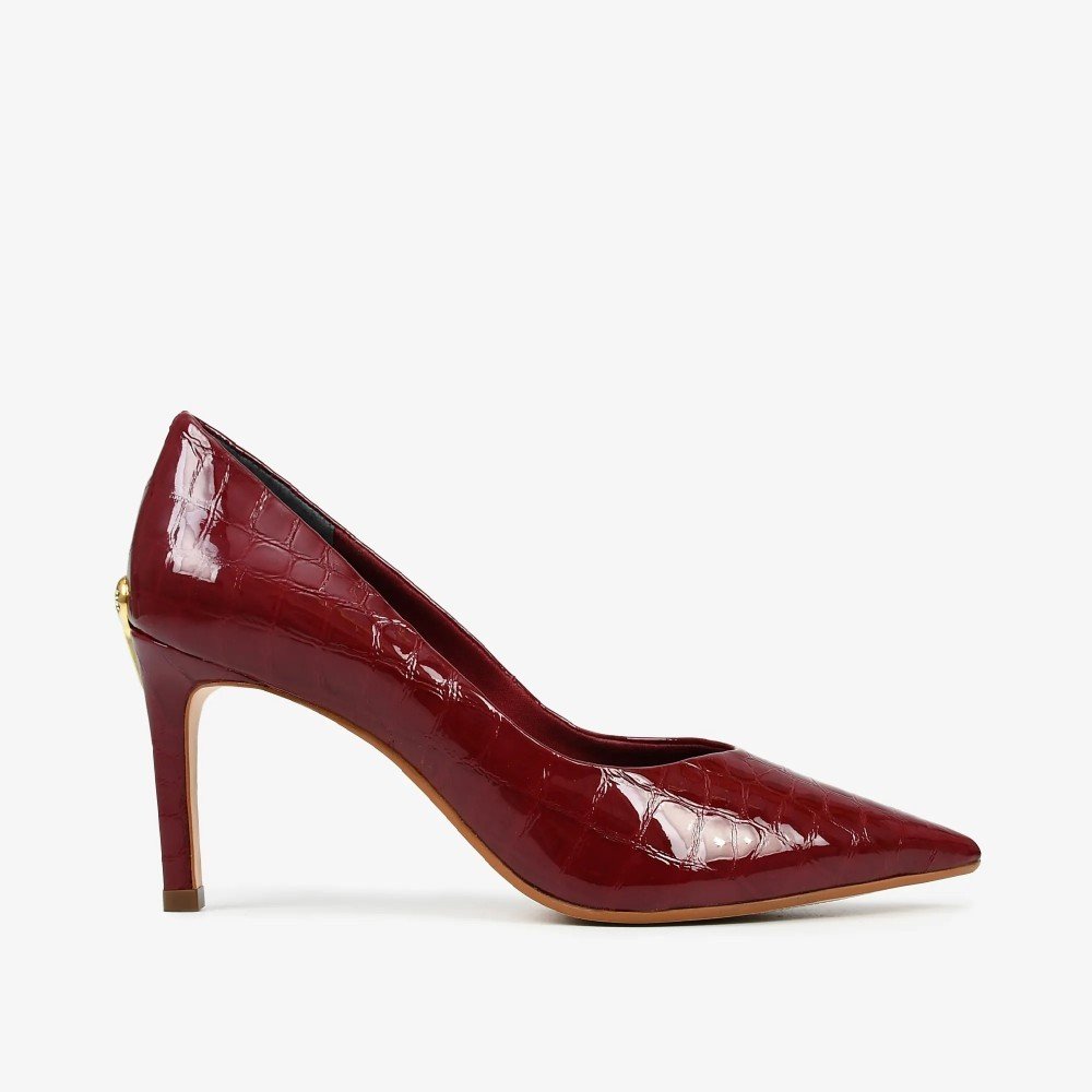 Scarpin Jorge Bischoff Vinho Cabernet Couro Croco