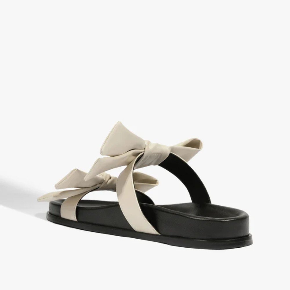 Papete Schutz Couro Laço Off White 4