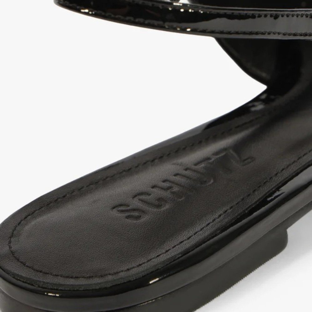 Sapatilha Schutz Slingback Femme Icon Couro Preto 6