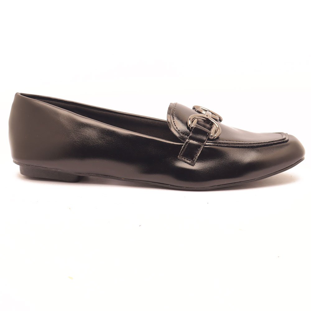 Mocassim Sapato da Corte Tradicional Detalhe Fivela