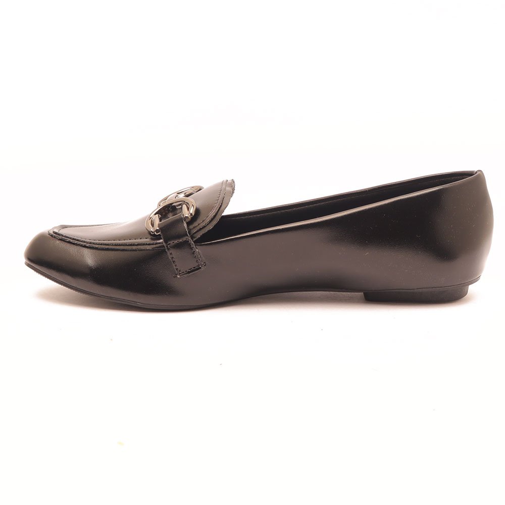 Mocassim Sapato da Corte Tradicional Detalhe Fivela Preto 7