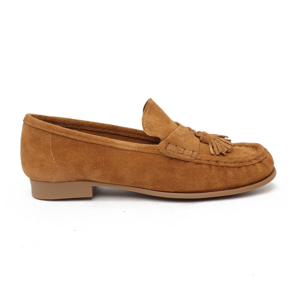 Mocassim Giulia Domna Nobuck Barbicacho