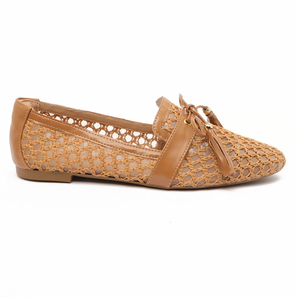 Mocassim Sapato Da Corte Tela Crochê Barbicachos