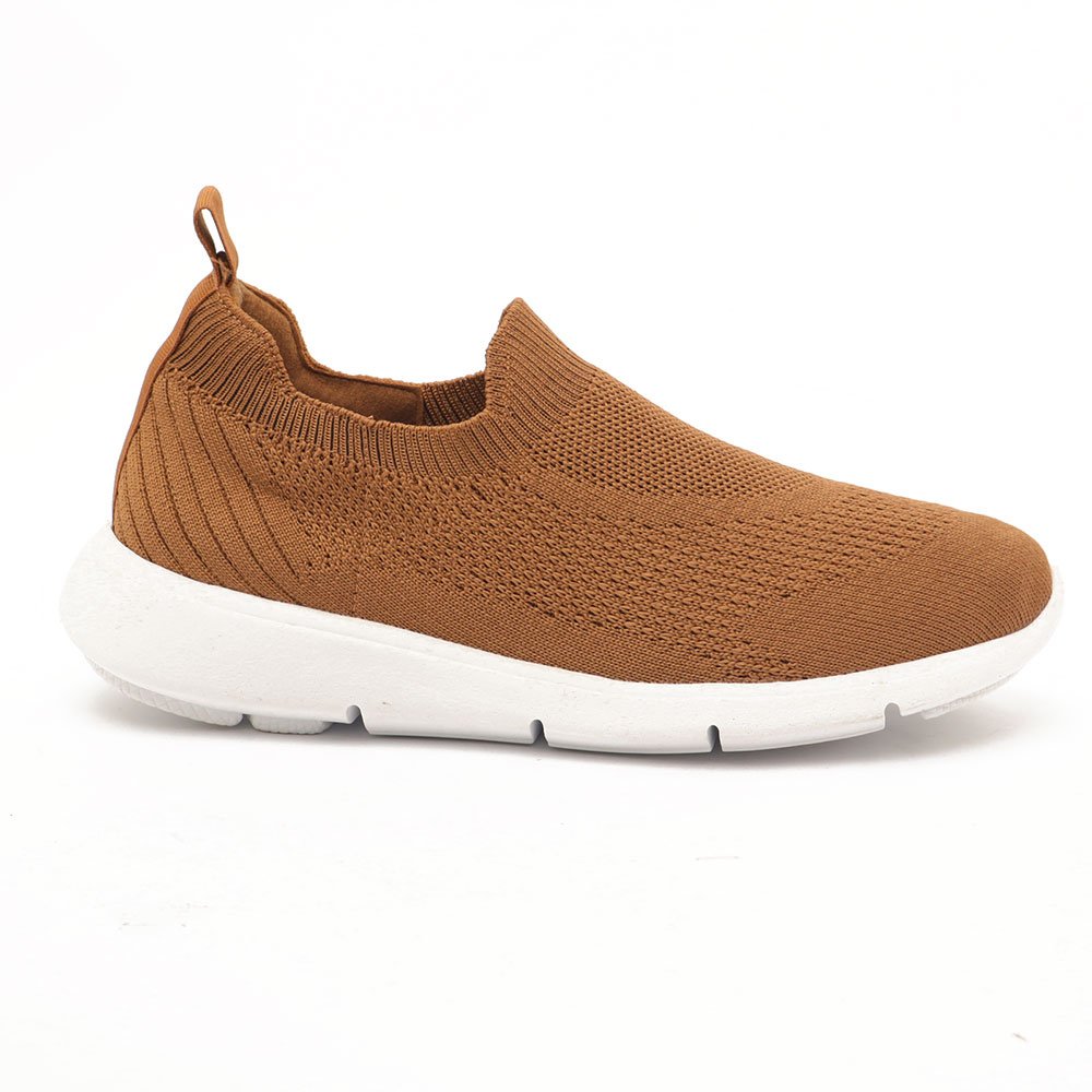 Tênis Feminino Sapato Da Corte Baixo Knit