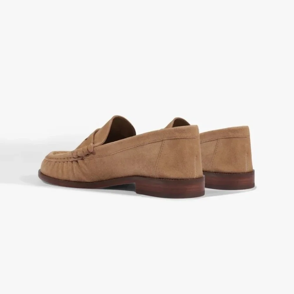 Mocassim Schutz Tyche Couro Nude 4