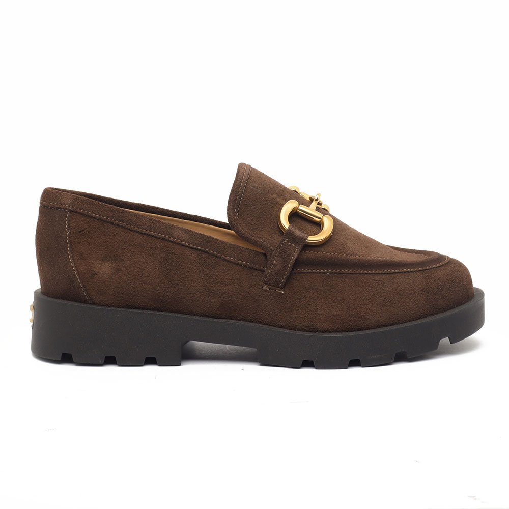 Mocassim Cecconello Salto Tratorado Fivela Metal