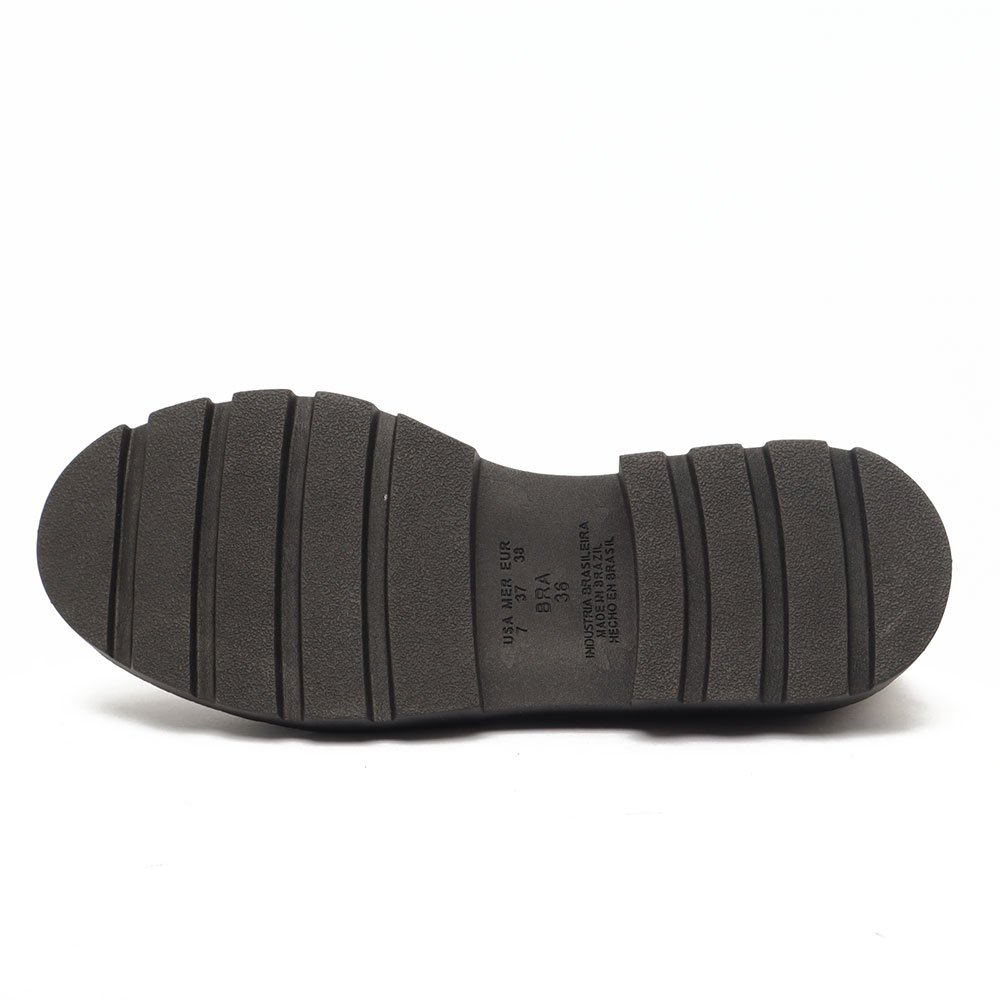 Mocassim Cecconello Salto Tratorado Fivela Metal Marrom 9