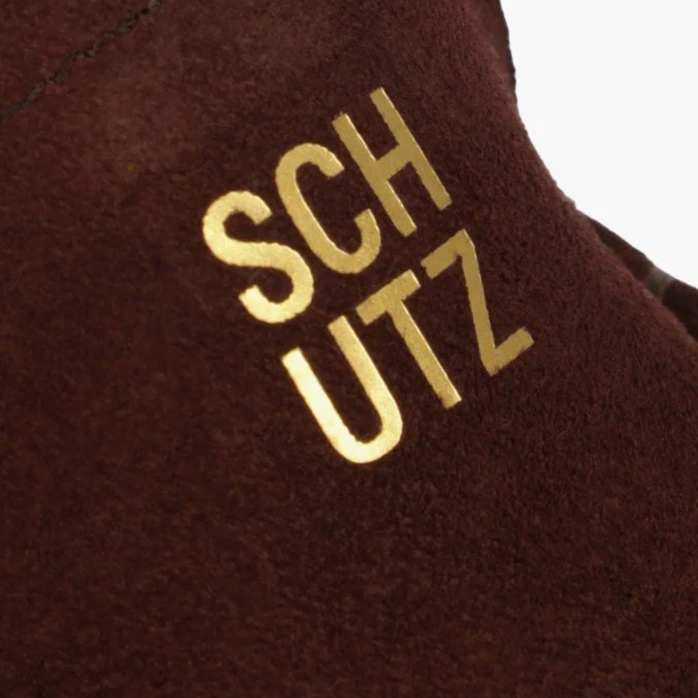 Mocassim Schutz MocaShop Camurça Marrom Marrom 6