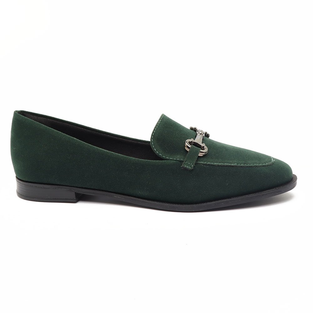 Mocassim Belluno Flat Vira Detalhe Metal